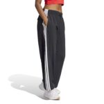 adidas Essentials 3-Stripes Lifestyle Woven Parachute Pants Γυναικείο Παντελόνι Μαύρο