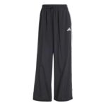 adidas Essentials 3-Stripes Lifestyle Woven Parachute Pants Γυναικείο Παντελόνι Μαύρο