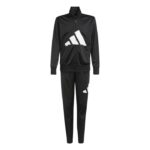 adidas Essentials Climacool Track Suit Kids Παιδικό Σετ Φόρμας με Ζακέτα Μαύρο
