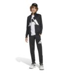 adidas Essentials Climacool Track Suit Kids Παιδικό Σετ Φόρμας με Ζακέτα Μαύρο