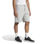 adidas Essentials Big Logo French Terry Shorts Ανδρική Βερμούδα Γκρι