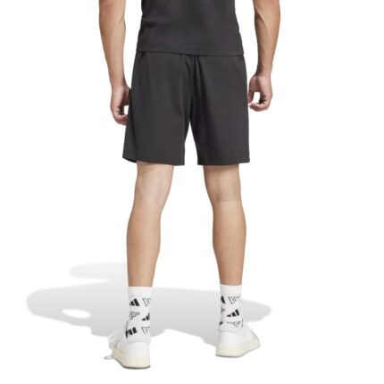 adidas Essentials Linear Single Jersey Shorts Ανδρική Βερμούδα Μαύρη