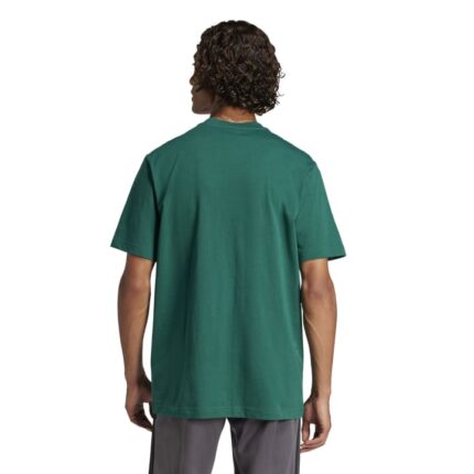 adidas Essentials Small Logo Single Jersey Tee Ανδρική Κοντομάνικη Πράσινη