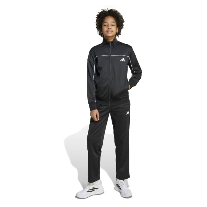adidas Tricot Colour Pop Track Suit Kids Παιδικό Σετ με Ζακέτα Μαύρο