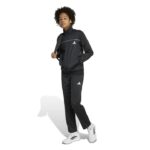 adidas Tricot Colour Pop Track Suit Kids Παιδικό Σετ με Ζακέτα Μαύρο