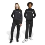 adidas Tricot Colour Pop Track Suit Kids Παιδικό Σετ με Ζακέτα Μαύρο