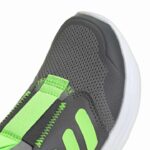 adidas Tensaur Comfort Shoes Kids Παιδικά Παπούτσια Slip-on Γκρι / Λαχανί