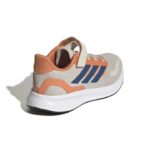 adidas Runfalcon 5 Shoes Kids Αθλητικά Παιδικά Παπούτσια Running με Σκρατς Μπεζ / Ποτοκαλί / Μπλε