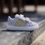 adidas x Disney Frozen Grand Court 3.0 Βρεφικά Sneakers με Σκρατς Μωβ