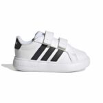 adidas Grand Court 3.0 Inf Βρεφικά Sneakers με Σκρατς Λευκά
