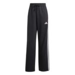 adidas Γυναικείο Παντελόνι Essentials με 3-Ρήγες Open Hem French Terry Μαύρο