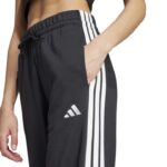 adidas Γυναικείο Παντελόνι Essentials με 3-Ρήγες Open Hem French Terry Μαύρο