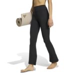 adidas All Me Essentials Flared Leggings Γυναικείο Κολάν Καμπάνα Μαύρο