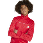 adidas Tricot Colour Pop Track Suit Kids Παιδικό Σετ με Ζακέτα Κόκκινο
