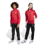 adidas Tricot Colour Pop Track Suit Kids Παιδικό Σετ με Ζακέτα Κόκκινο