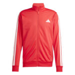 adidas Basic 3-Stripes Tricot Dayready Track Suit Ανδρικό Σετ Φόρμας Κόκκινο