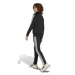adidas Seasonal Essentials Tiberio 3-Stripes Tricot Track Suit Kids Παιδικό Σετ Φόρμας Μαύρο