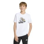 adidas Gaming Graphic T-Shirt Παιδικό Κοντομάνικο Λευκό