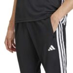 adidas Workout Essentials All-Set 3-Stripes Knit Pants Ανδρικό Παντελόνι Μαύρο