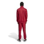 adidas Basic 3-Stripes Tricot Dayready Track Suit Ανδρικό Σετ Φόρμας Κόκκινο