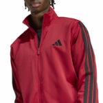 adidas Basic 3-Stripes Tricot Dayready Track Suit Ανδρικό Σετ Φόρμας Κόκκινο