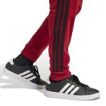 adidas Basic 3-Stripes Tricot Dayready Track Suit Ανδρικό Σετ Φόρμας Κόκκινο