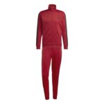 adidas Basic 3-Stripes Tricot Dayready Track Suit Ανδρικό Σετ Φόρμας Κόκκινο