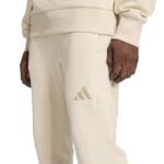 adidas ALL SZN French Terry Regular Tapered Pants Ανδρικό Παντελόνι Μπεζ