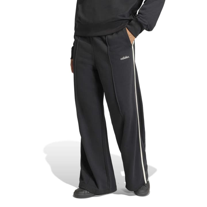 adidas Seasonal Essentials Colourpop Pants with Embroidered Graphic Γυναικείο Παντελόνι Μαύρο