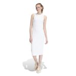 adidas All SZN Rib Dress Γυναικείο Φόρεμα Λευκό