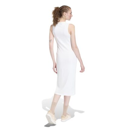 adidas All SZN Rib Dress Γυναικείο Φόρεμα Λευκό