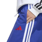 adidas Essentials 3-Stripes Lifestyle Woven Parachute Pants Γυναικείο Παντελόνι Μπλε