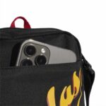 adidas Tiro Graphic Organizer Τσάντα Ώμου / Χιαστί Μαύρη / Κίτρινη