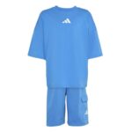 adidas Tiro_Nster T-Shirt Set Παιδικό Σετ Γαλάζιο