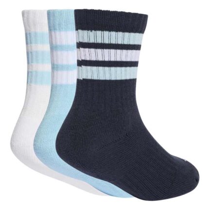 adidas Cushioned Sportswear Crew Socks 3P Παιδικές Κάλτσες Μπλε / Σιέλ / Λευκές