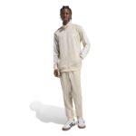 adidas Basic 3-Stripes Tricot Dayready Track Suit Ανδρικό Σετ Φόρμας Μπεζ