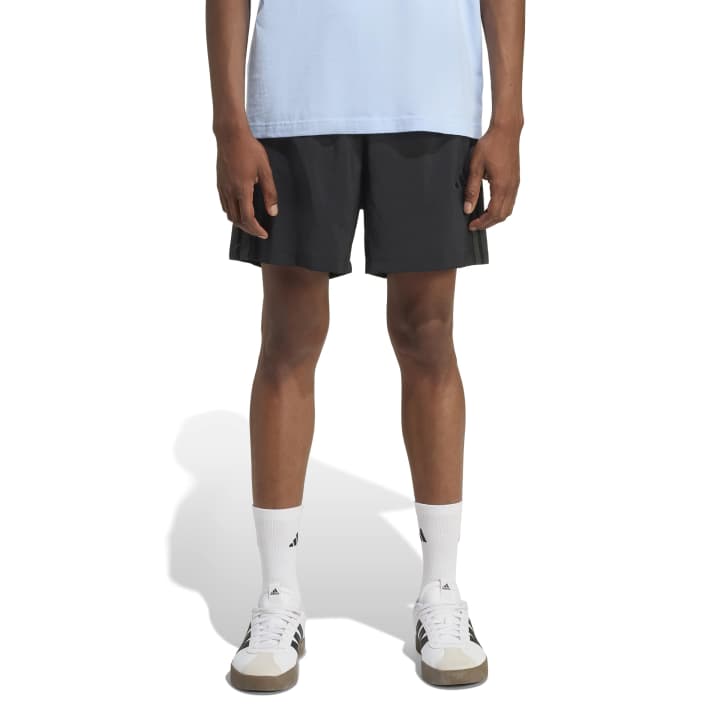 adidas Essentials 3-Stripes Chelsea Woven Shorts Ανδρική Βερμούδα Μαύρη