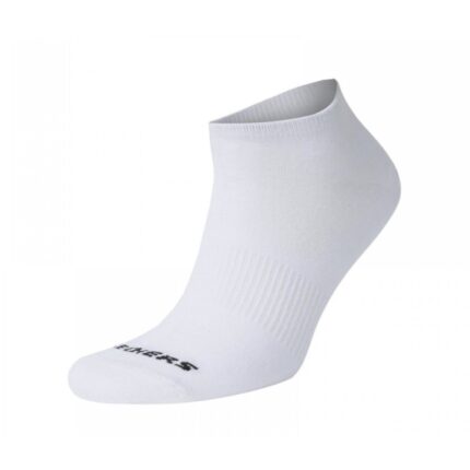 Skechers No Show Terry Shocks 3P Κάλτσες Λευκές