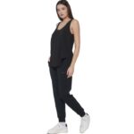 Body Action Modal Joggers Black Γυναικείο Παντελόνι Μαύρο