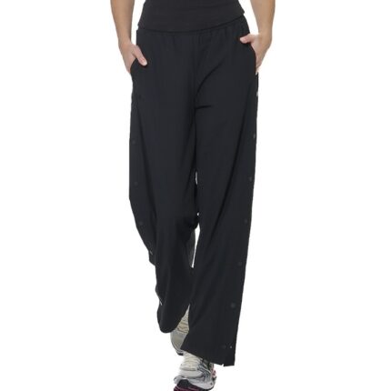 Body Action Wide-Leg Yoga Trousers Black Γυναικείο Παντελόνι Μαύρο