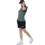 Body Action Essentials French Terry Black Γυναικείο Σορτς Μαύρο