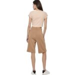 Body Action Wide-Leg Bermuda Shorts Cartouche Brown Γυναικεία Βερμούδα Ταμπά