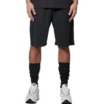 Body Action Essentials French Terry Shorts Black Ανδρική Βερμούδα Μαύρη