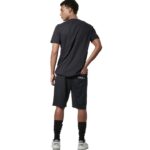 Body Action Essentials French Terry Shorts Black Ανδρική Βερμούδα Μαύρη