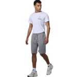 Body Action Essentials French Terry Shorts Silver Grey Ανδρική Βερμούδα Γκρι28,90