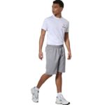 Body Action Essentials French Terry Shorts Silver Grey Ανδρική Βερμούδα Γκρι28,90