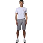 Body Action Essentials French Terry Shorts Silver Grey Ανδρική Βερμούδα Γκρι28,90