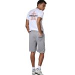 Body Action Essentials French Terry Shorts Silver Grey Ανδρική Βερμούδα Γκρι28,90