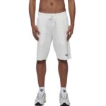 Body Action Sportswear Shorts White Alyssum Ανδρική Βερμούδα Λευκή