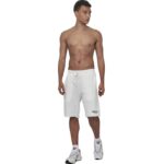 Body Action Sportswear Shorts White Alyssum Ανδρική Βερμούδα Λευκή